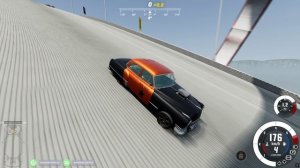 спуск без тормозов в BeamNG.drive.часть 22.