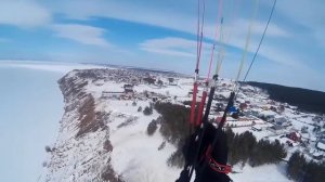 Полёты на параплане в Ульяновске.