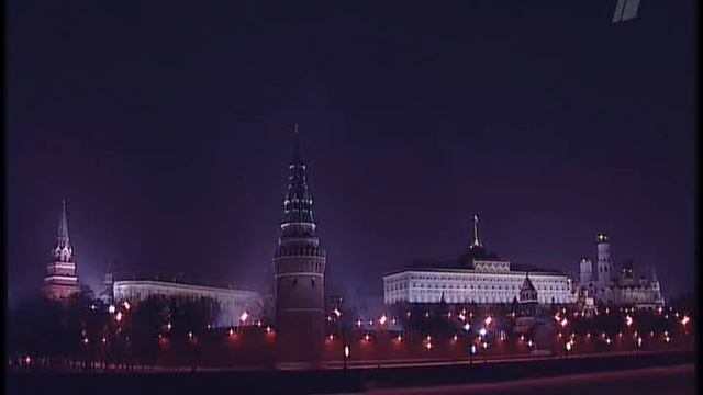 Рестарт эфира и начало выпуска новостей (Первый канал,