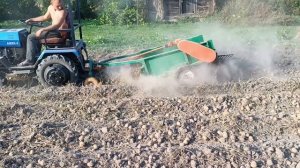 навесная копалка на минитрактор АМЖК