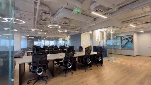 Огляд офісу в БЦ "Gulliver": Розробка дизайн-проєкту і реал? смотреть онлайн