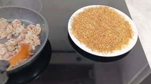 НАН ПАЛАУ! Узбекский Плов из Вермишель. Ең Оңай Дәмді Т