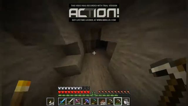 Выживание на версии 1.14.4. 5-ая часть "Думай и работай-2!"  Трудяга и на поиски алмазов.