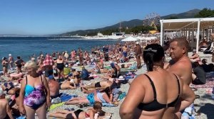 КАБАРДИНКА! СВОБОДНЫХ МЕСТ НЕТ! ЗАГОРАЮТ СТОЯ! ПЛЯЖИ БИТКОМ 8.09.2021!