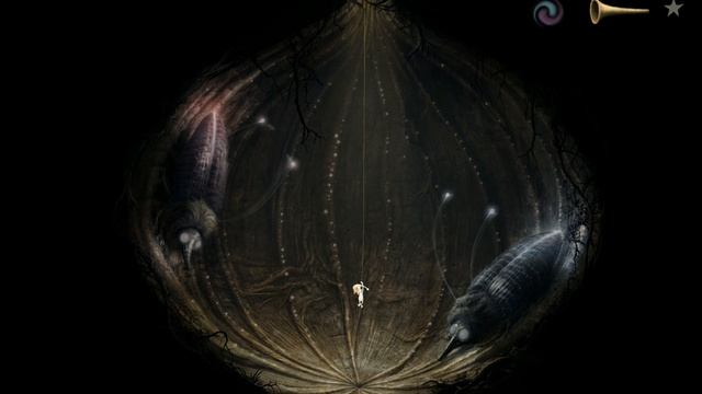 Часть 40 Прохождение игры Samorost 3 Идем в открывшуюся пещеру со сверчками, подбираем музыку