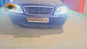Mercedes-Benz S 320 модернизация фар