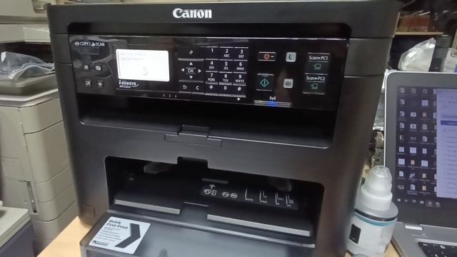 Canon MF 232 чистка печки (узел закрепления) из меню с помощ? смотреть онлайн