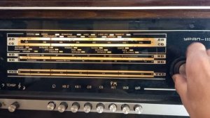 Ламповая радиола "Урал-112" с диапазоном ФМ