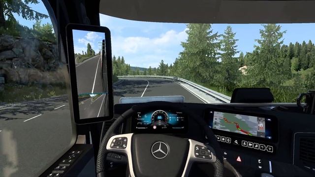 ETS2 България #11 | Сараево - Бело поле с Mercedes MP5 2019 + Logitech G27 смотреть онлайн