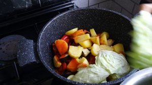 Сочная дымдама с баклажаном