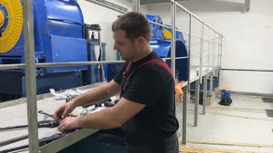 Замена каната лифта в ЖК "Триколор"