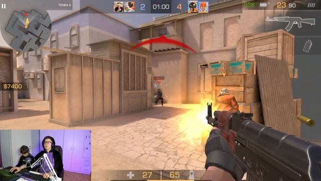 Мощные Напы с Сыном / Камера и Голос #standoff2 смотреть онлайн