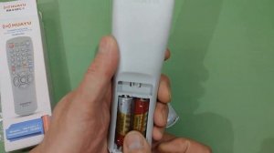 Как настроить универсальный пульт Huayu RM-016FC-1 для Samsung