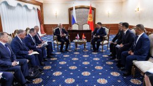 Министр обороны Андрей Белоусов провел переговоры с министром обороны Кыргызской Республики Русланом
