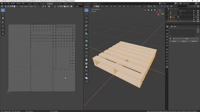 08. Using Smart UV Project
