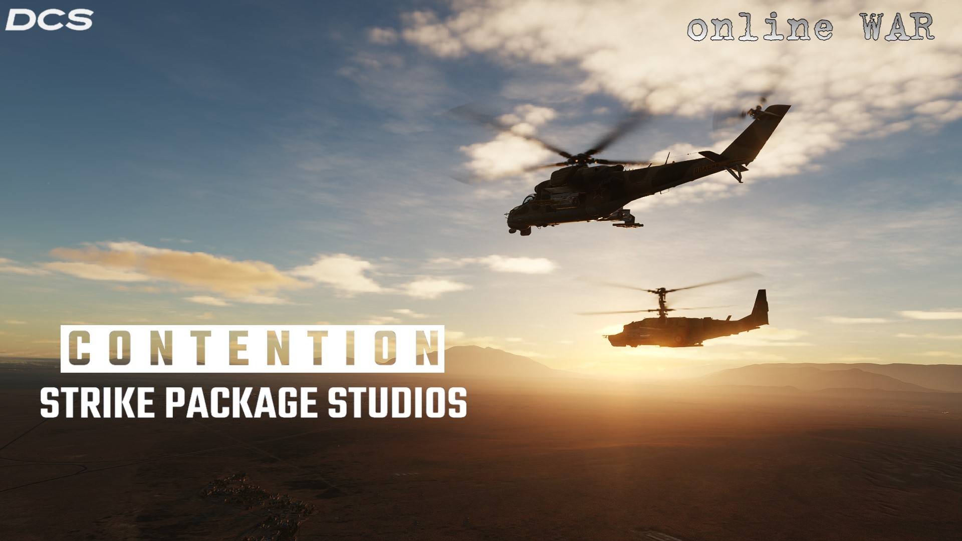 DCS World: Обычный день на сервере Contention