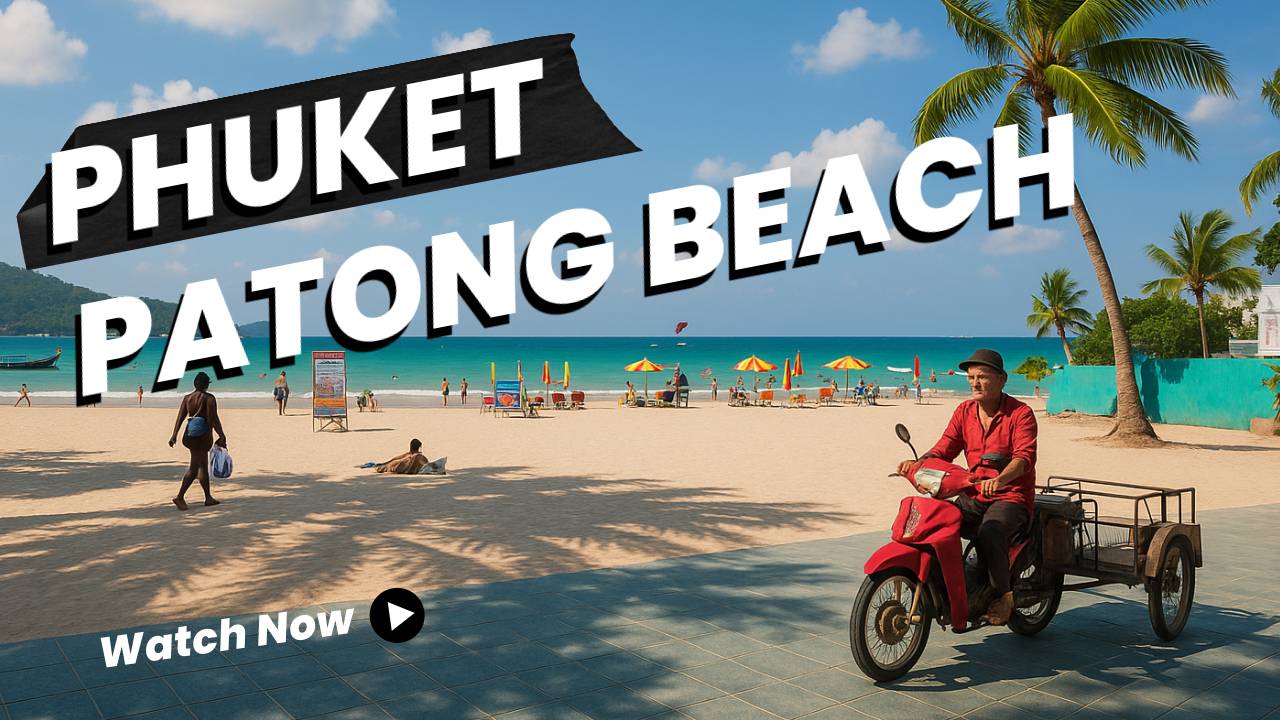 Тайланд пляж Патонг 🏖️ Торговый центр и Тайский стритфуд 🦐 Путешествие в Тайланд