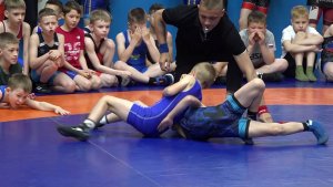 Турнир по греко-римской борьбе среди юных атлетов Новосибирска