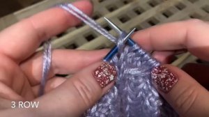 СУПЕР-ШАПКА СПИЦАМИ "LADY IN VIOLET" / МАСТЕР-КЛАСС / Beautiful hat: knitting pattern