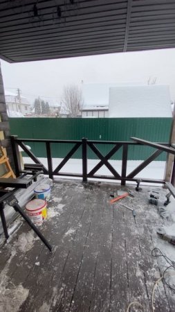 Установка ограждения Бастион. Выставление крестов.