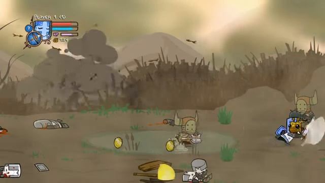 №1 Castle crashers начало приключений смотреть онлайн