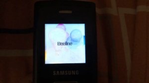 Samsung SGH-C160 - Вкл, батарея разряжена, выкл / On, battery low, off