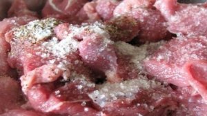 Говядина в белом соусе
