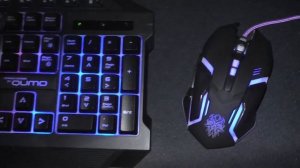 Игровой набор Qumo Mystic K58M76 подсветка