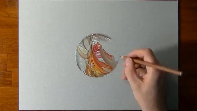 Рисуем клевый шар. Риса вал нея