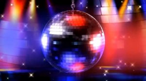 Вращающийся диско шар - футаж - SD