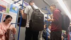 Поездка на 81-714.5(ЛВЗ) по Московской линии , город Минск .