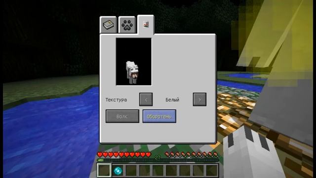 Майнкрафт. Выживание "Оборотня!" 13-часть "Достроила забор для деревни! И у меня новый житель!"