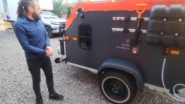 Кемпер - причеп Weekend від Teardrop вагою 200 кг. смотреть онлайн