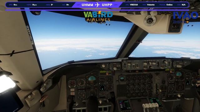 🔴 Felis Boeing 747-200 | Магадан (UHMM) ➡️ Петропавловск (UHPP) | X-Plan смотреть онлайн