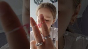 Кольцо из резиночек 🧸💞♥️