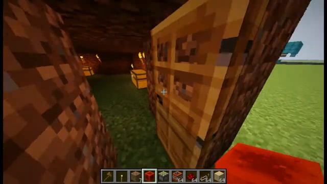 Майнкрафт. Механизм быстрого взрыва дом друга или другого игрока!!!