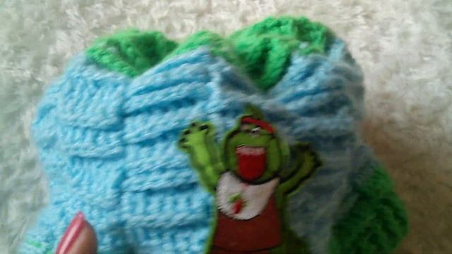 Детская шапочка крючком. смотреть онлайн