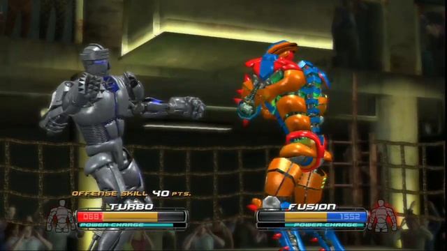 REAL STEEL XBOX360/PS3-DLC STAGE (TURBO vs AMBUSH & VESPULA, FUSION, SCORPIO) ЖИВАЯ СТАЛЬ смотреть онлайн