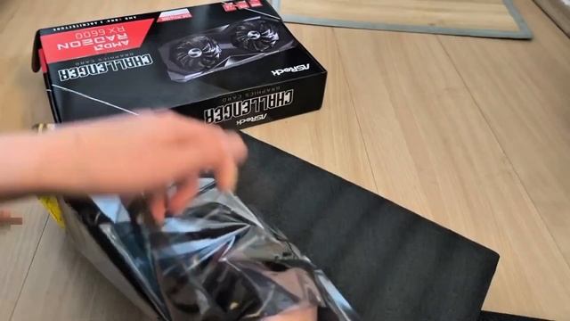 Моя новая видео карта rx6600 (небольшой обзор) смотреть онлайн