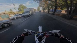 ШКОЛЬНИК НА / Husqvarna FC 450 /СТАНТ ОТ ПЕРВОГО ЛИЦА
