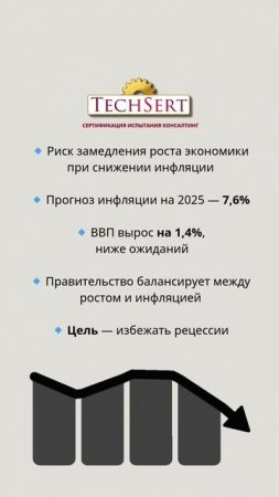📉 Риск замедления экономики