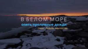 В Белом море опять проливные дожди #музыка