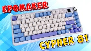 Epomaker Cypher 81 Крутая механическая клавиатура для работы и игр
