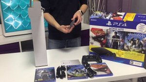 Распаковка (Unboxing) PS4 Slim 500 Gb in 2020