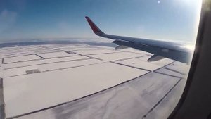Взлёт из Шереметьево, посадка в Минеральных Водах