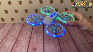 Квадрокоптер Lanson Toys со световыми эффектами р/у акб