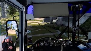 РАБОТАЮ ВОДИТЕЛЕМ АВТОБУСА - 9000 КМ по РОССИИ в ETS 2 + РУЛ?