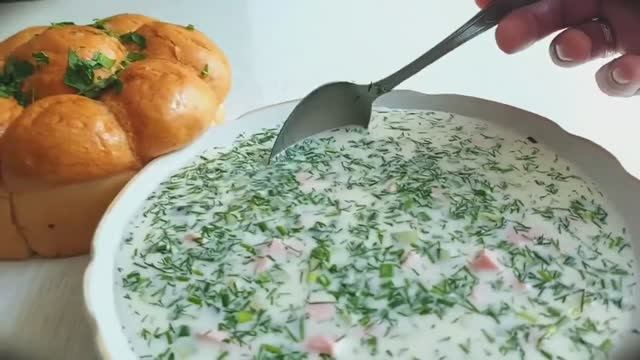 ОКРОШКА за 5 минут. Простое и очень вкусное блюдо на каждый день ! Ожлаждённая окрошечка ЛЕТОМ...