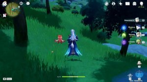 Как нажимать на кнопки в Genshin Impact