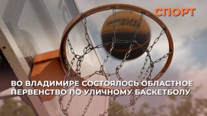 Во Владимире состоялось областное первенство по уличному баскетболу